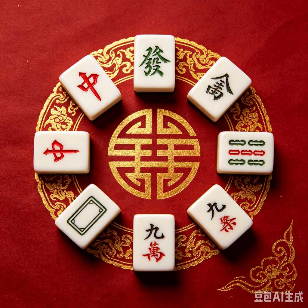 small portable mahjong set